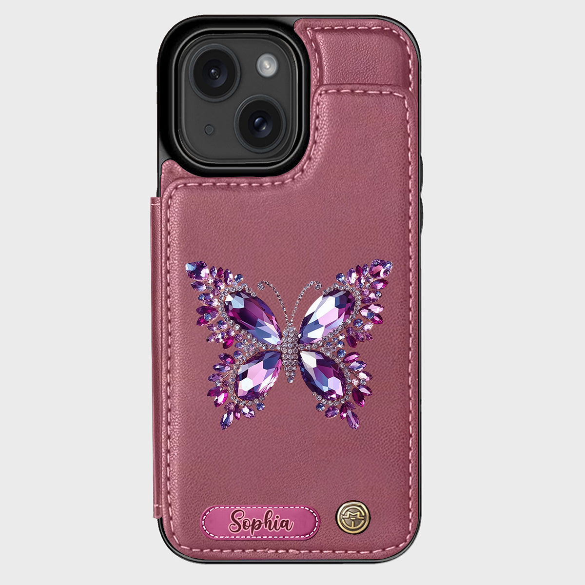 Wunderschöner Schmetterling – personalisierte Schmetterlings-Handyhülle