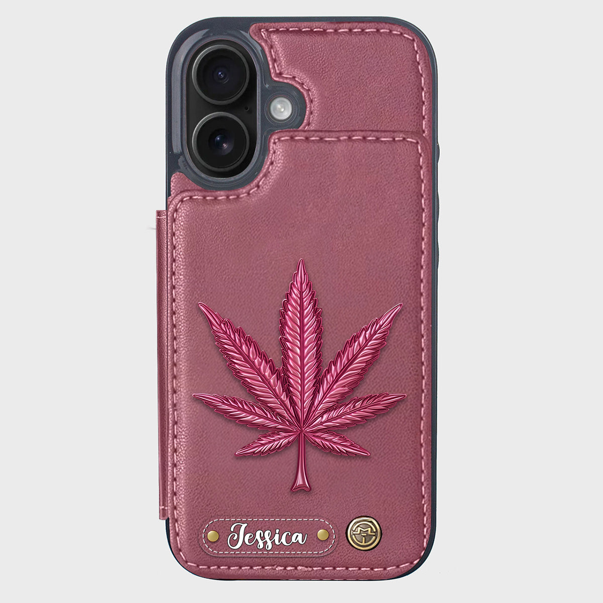 Good Mood - Personalized Weed Wallet Phone Case