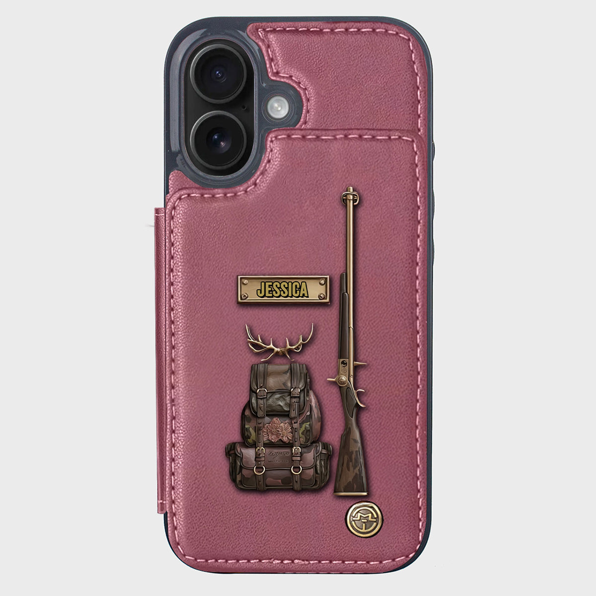 Luxury Gift For Hunter - Personalized Hunting Wallet Phone Case