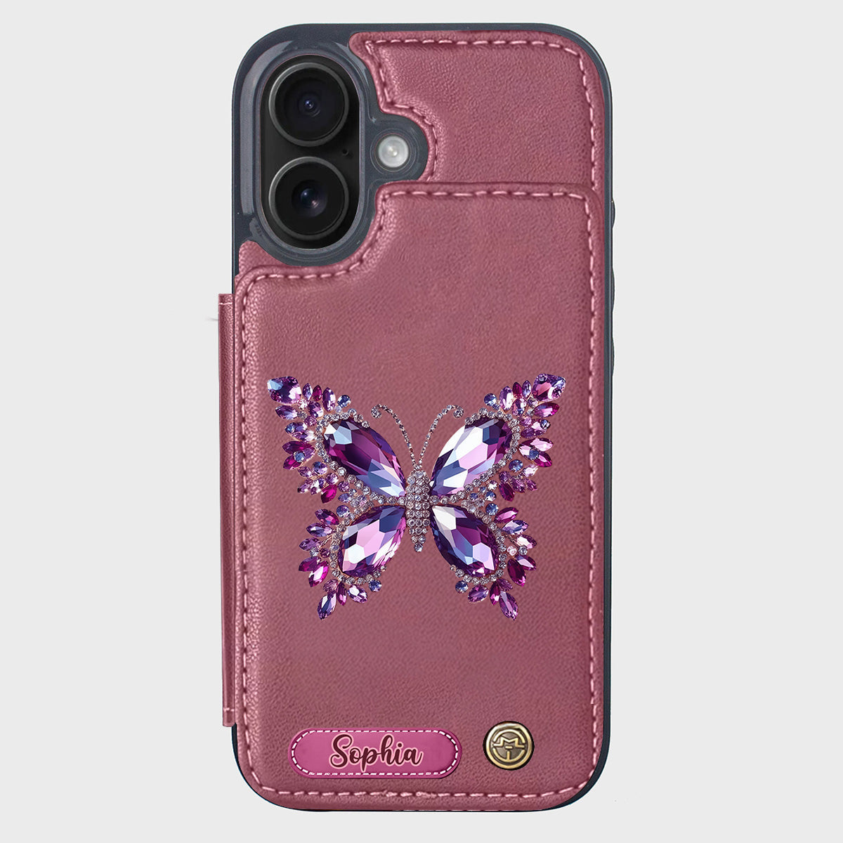 Wunderschöner Schmetterling – personalisierte Schmetterlings-Handyhülle
