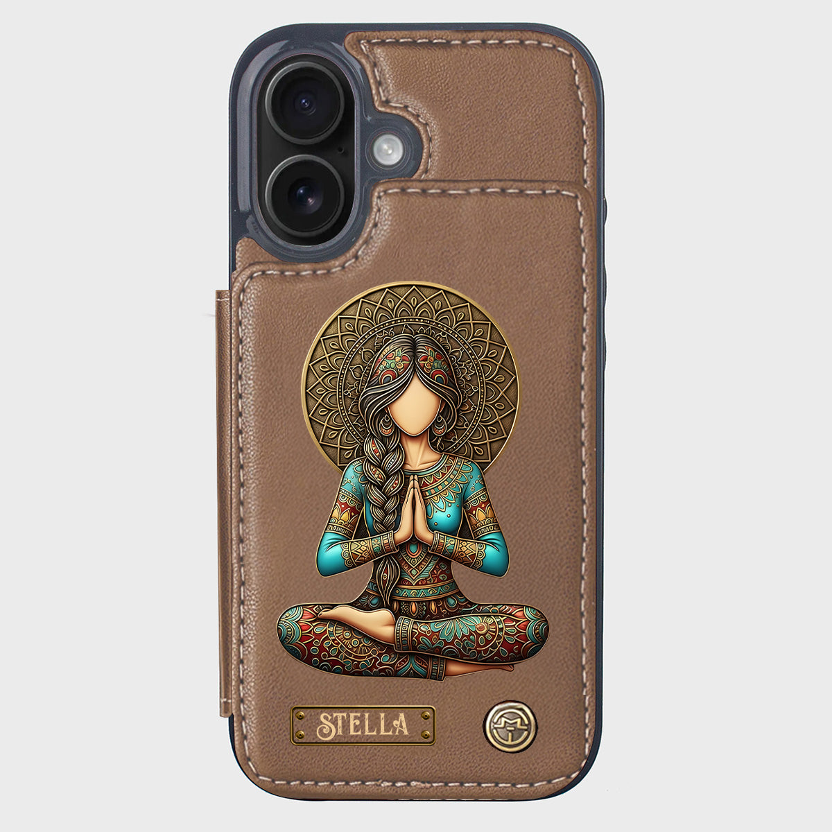 Lose Your Mind Find Your Soul - Personalized Yoga Wallet Phone Case
