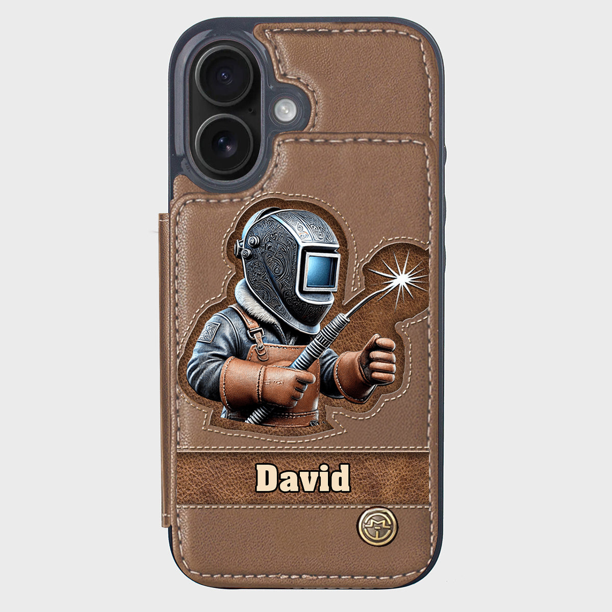 Aus Starken werden Schweißer – Personalisierte Handyhülle mit Schweißer-Motiv