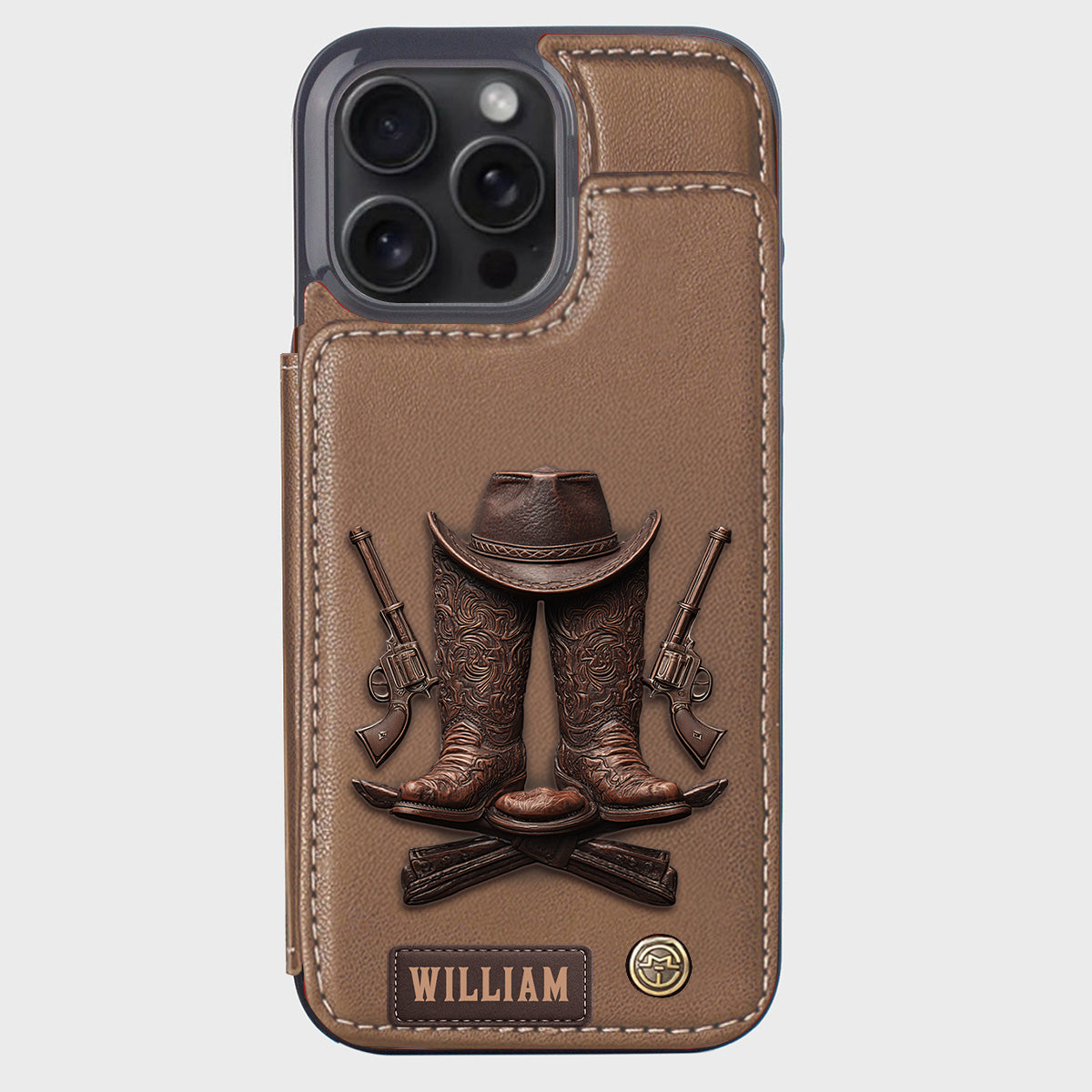 Western Spirit – Personalisierte Handyhülle im Western-Look