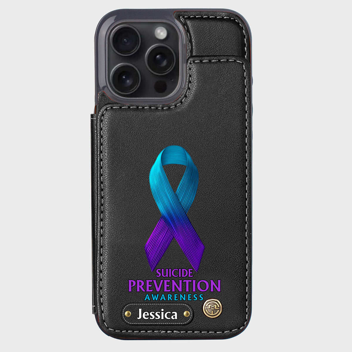 You Matter - Personalized Suicide Prevention Wallet Phone Case