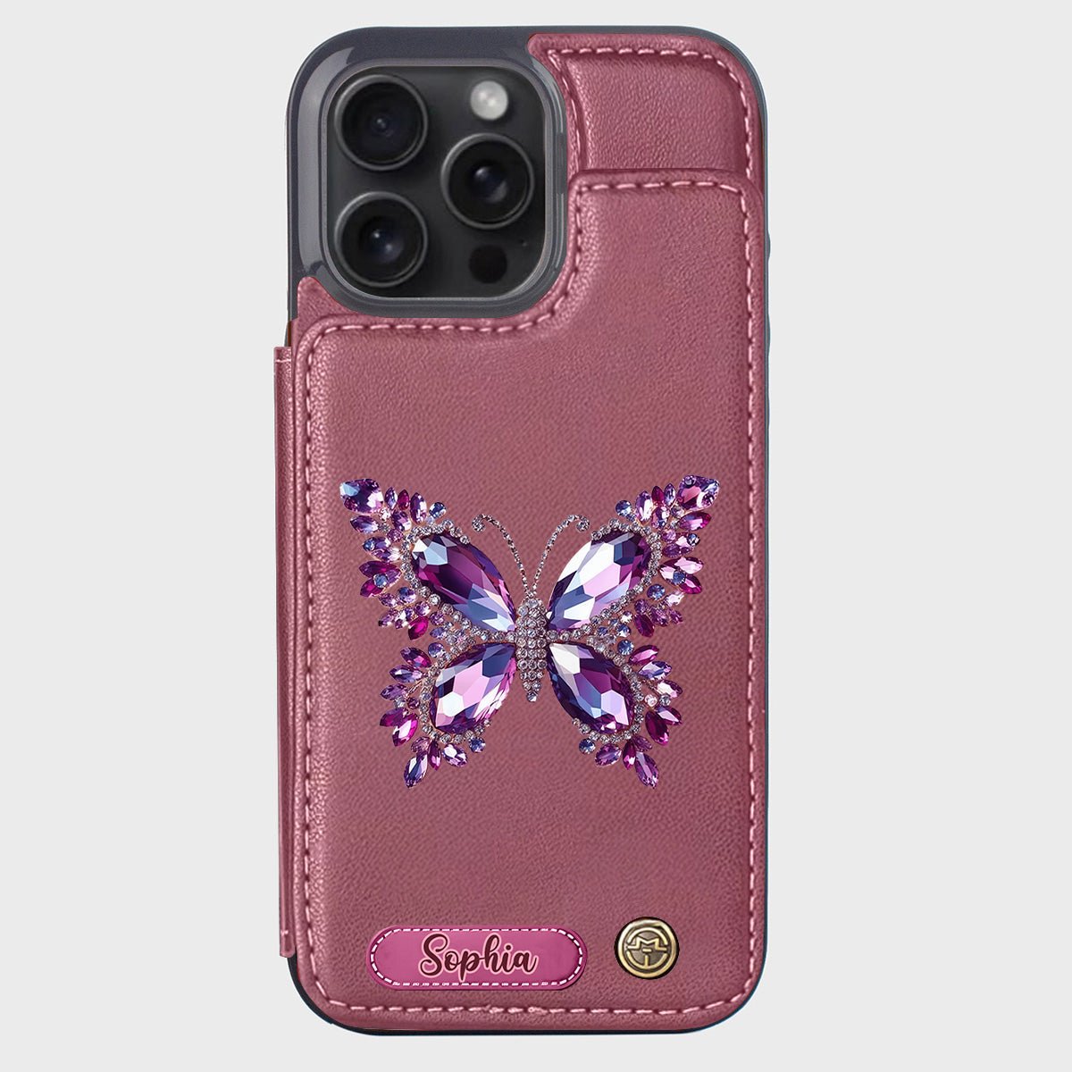 Wunderschöner Schmetterling – personalisierte Schmetterlings-Handyhülle