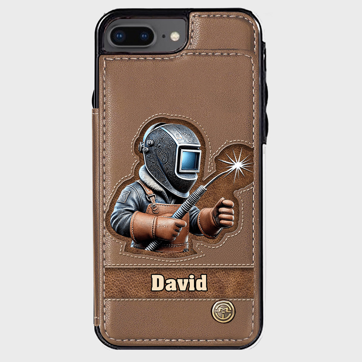 Aus Starken werden Schweißer – Personalisierte Handyhülle mit Schweißer-Motiv