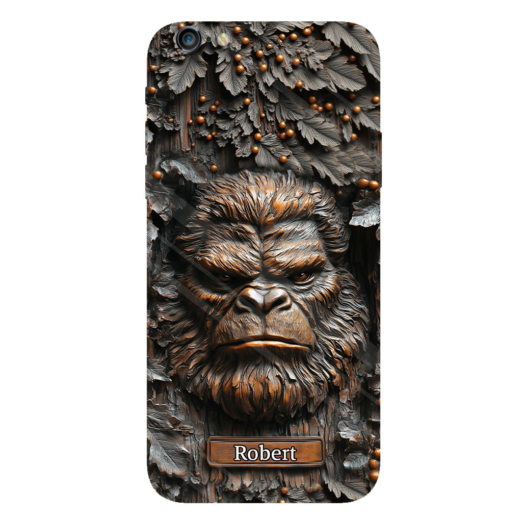 Sasquatch - Personalized Camping Full Print Phone Case