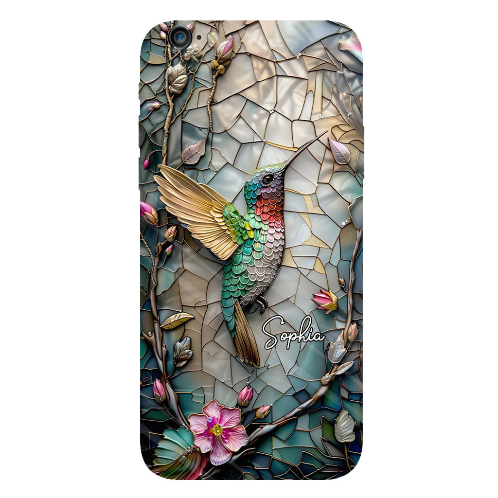 Artistic Hummingbird - Personalized Gardening Full Print Phone Case