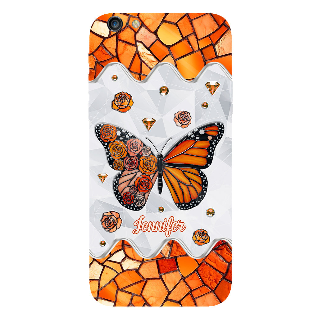 Wunderschöner Schmetterling – Personalisierte Handyhülle mit Schmetterlingsmotiv