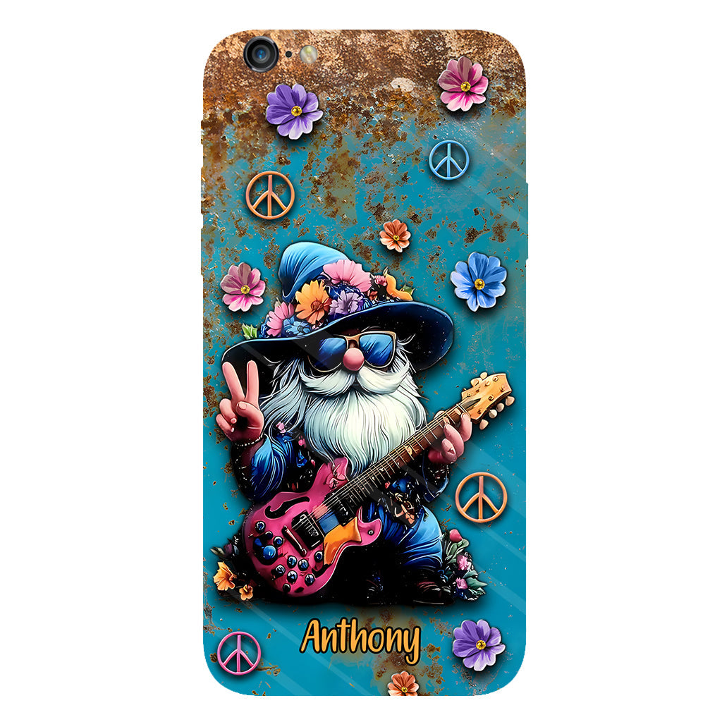 Hippie Gnome - Personalized Hippie Full Print Phone Case