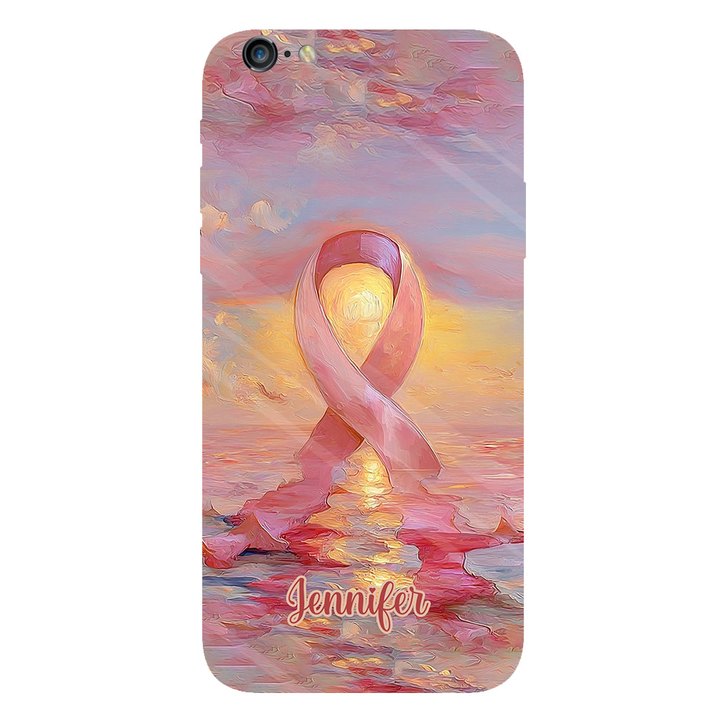 Strong Warriors - Personalized Breast Cancer Awareness Full Print Phone Case