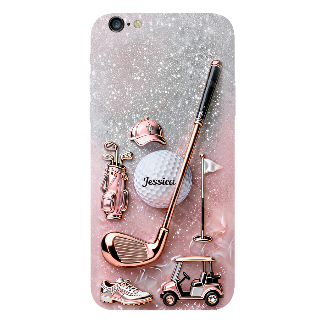 Love Golf – Personalisierte Handyhülle mit Golf-Vollbild