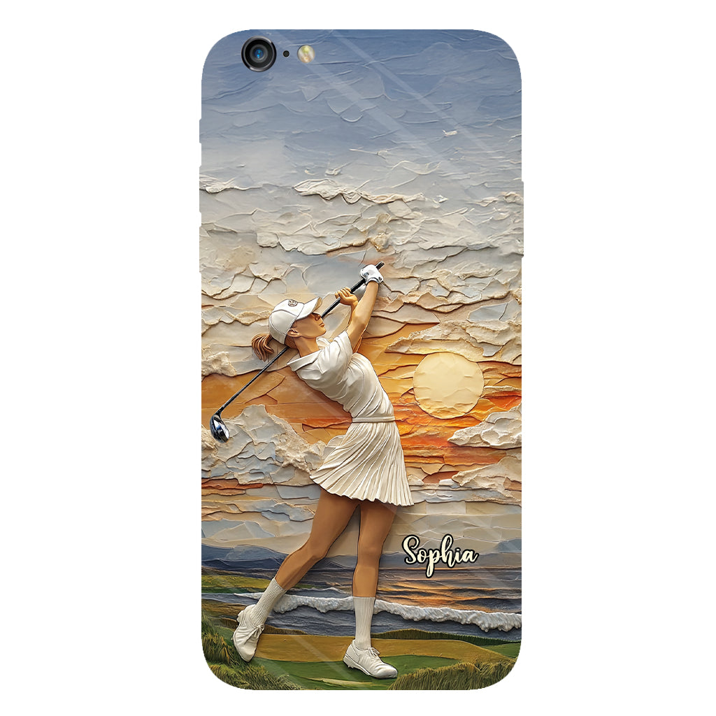 Golf Is My Life - Personalized Golf Full Print Phone Case