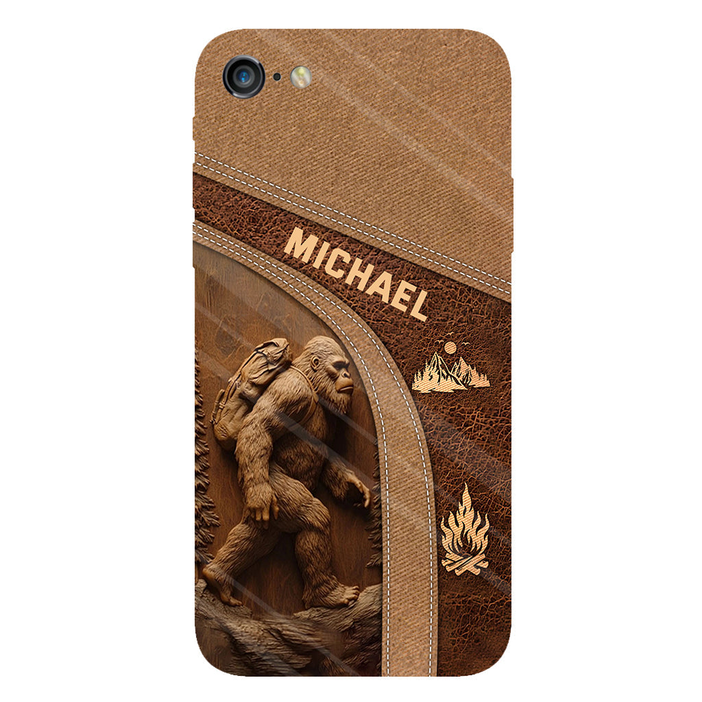 Sasquatch - Personalized Hiking Full Print Phone Case