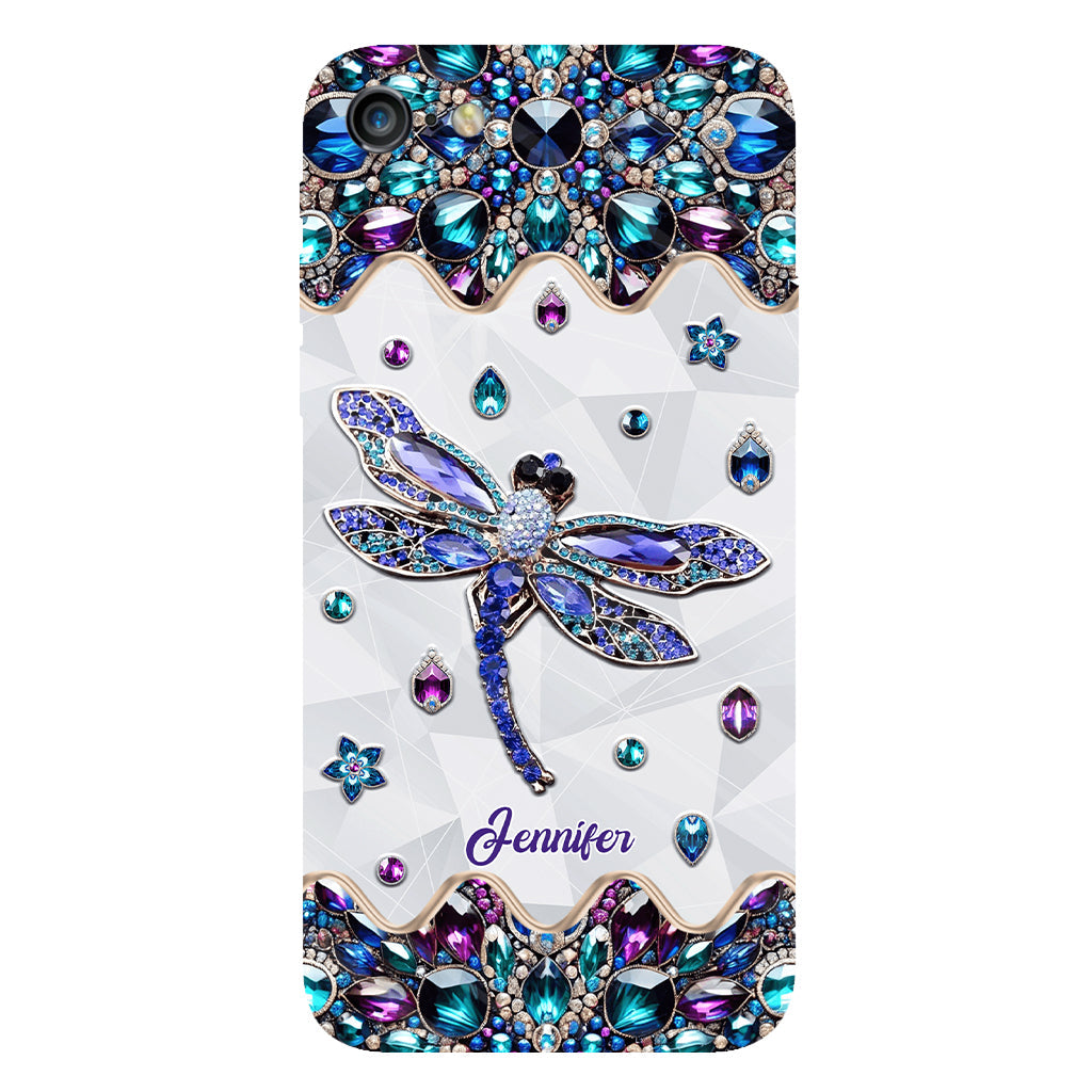 Love Dragonfly - Personalized Dragonfly Full Print Phone Case