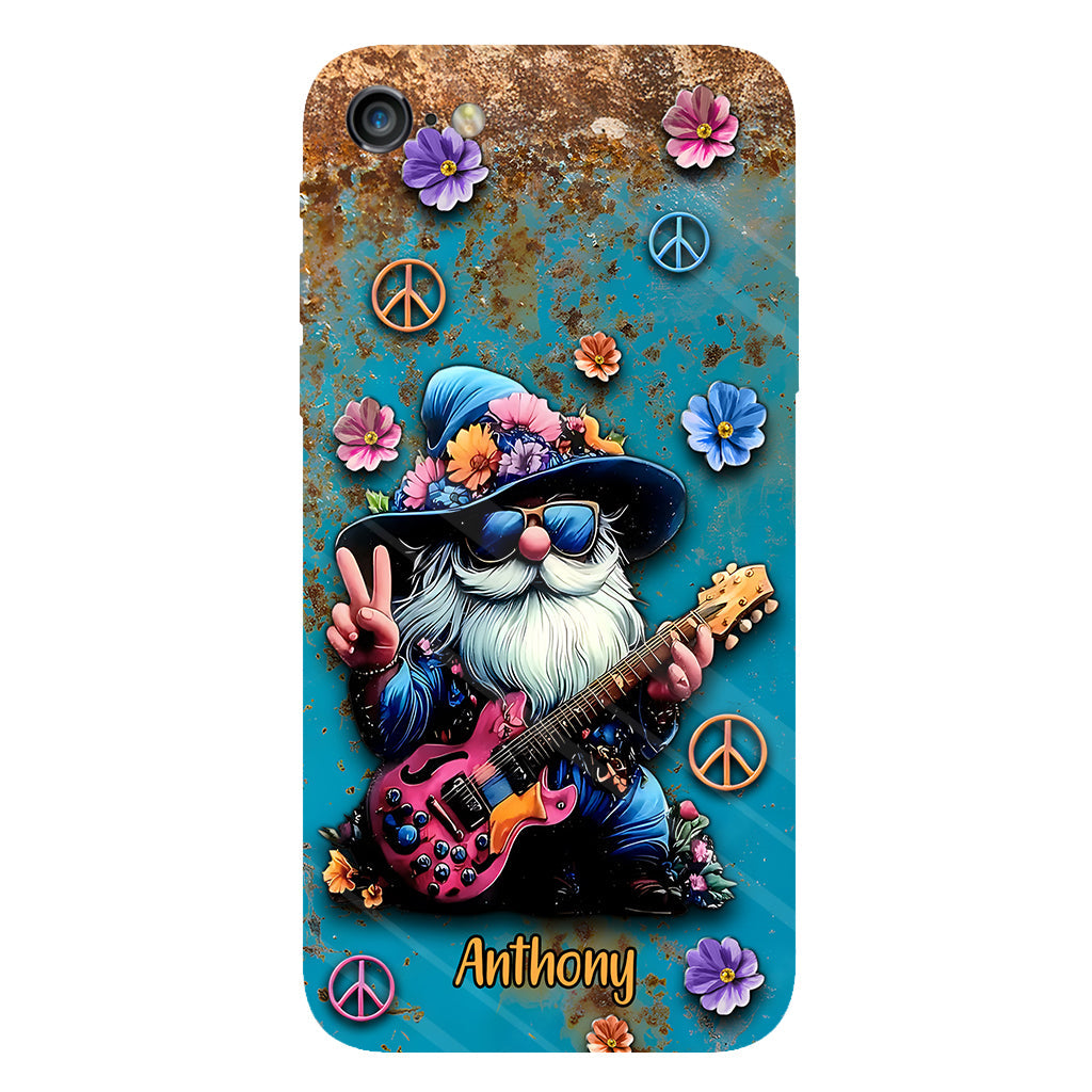 Hippie Gnome - Personalized Hippie Full Print Phone Case