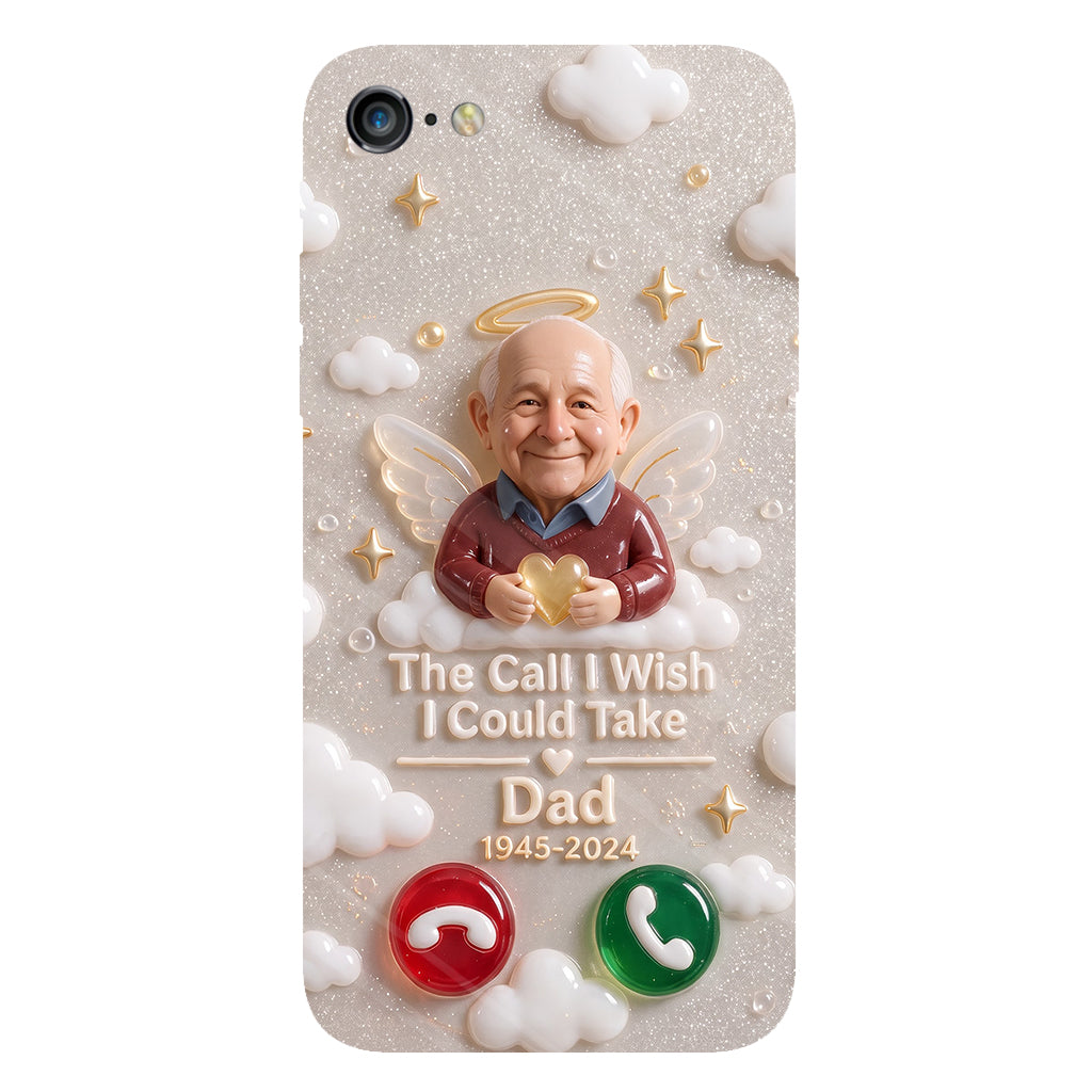 The Call I Wish I Could Take - Personalized Memorial Clear Phone Case