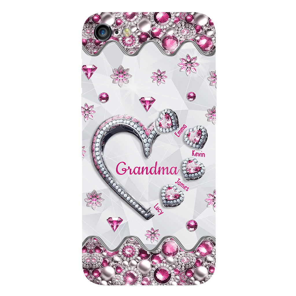 Geschenkidee für Oma, Mama usw. – Personalisierte Handyhülle mit Oma-Motiv