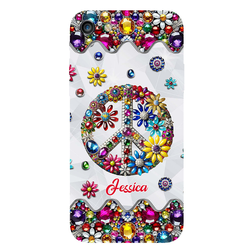 Hippie Soul – Personalisierte Handyhülle mit Hippie-Vollbilddruck