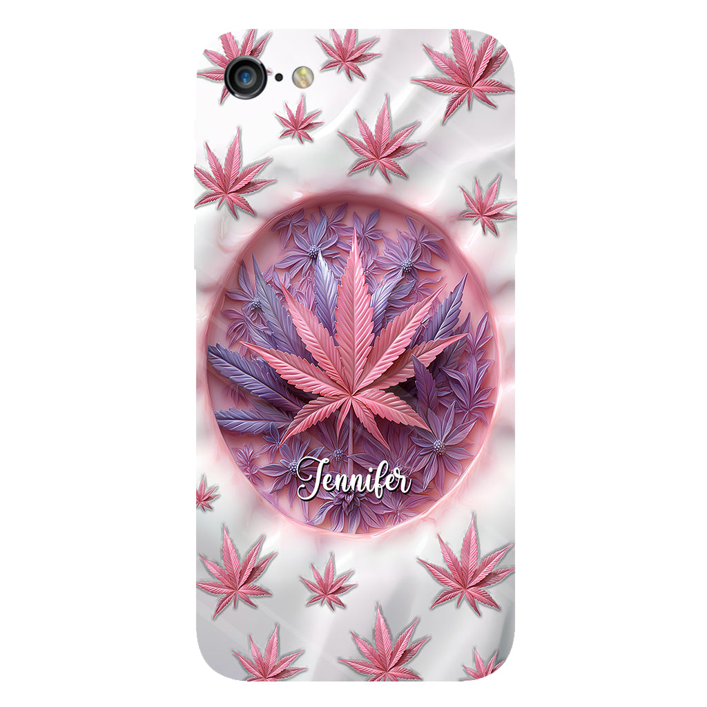 High Life – Personalisierte Handyhülle mit Weed-Motiv