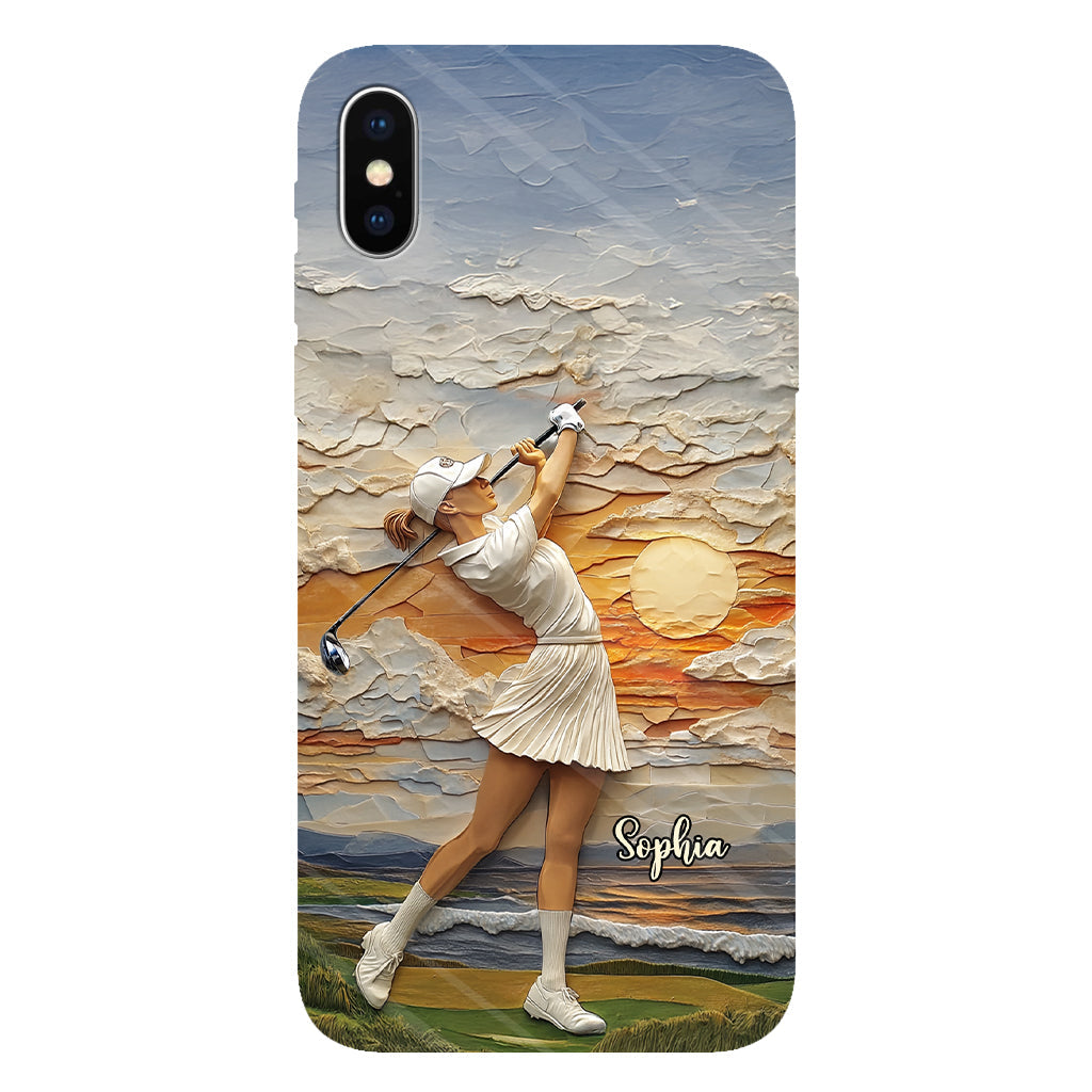Golf Is My Life - Personalized Golf Full Print Phone Case