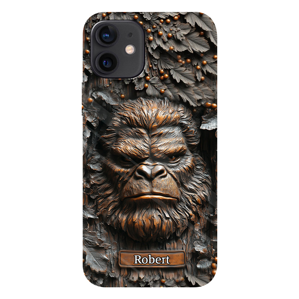 Sasquatch - Personalized Camping Full Print Phone Case