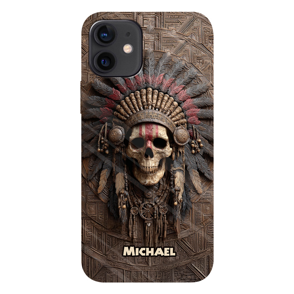 Proud Native - Personalized American Indian Full Print Phone Case
