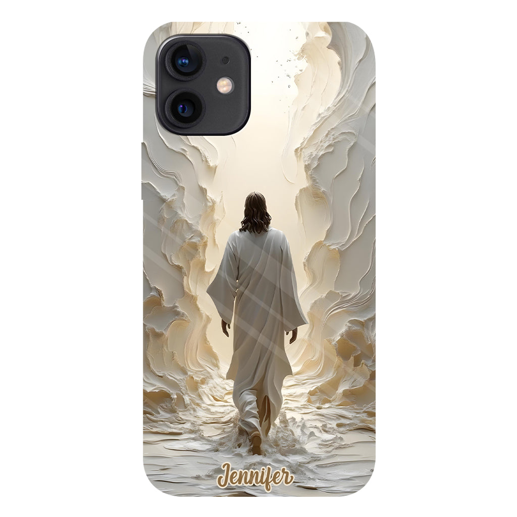 Walk With God - Personalized Christian Full Print Phone Case