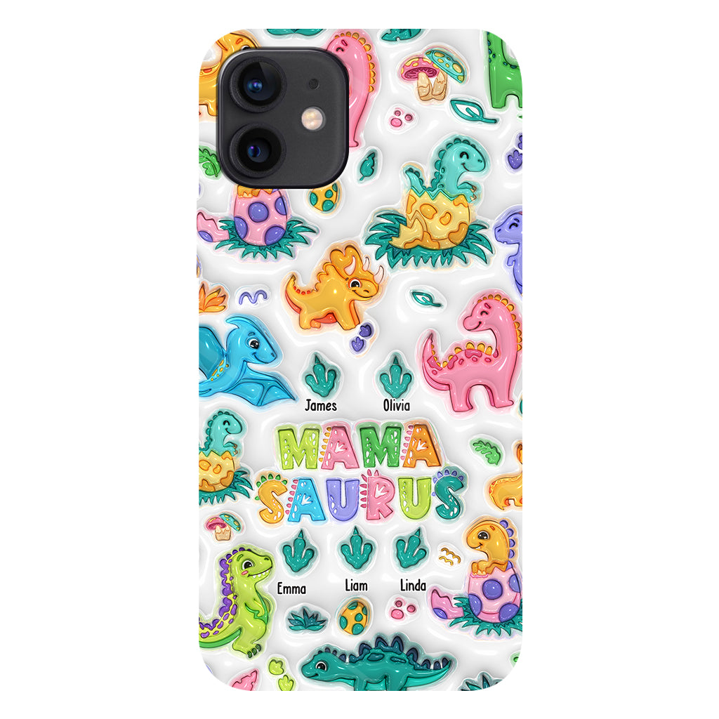Mamasaurus - Personalized Mother Full Print Phone Case