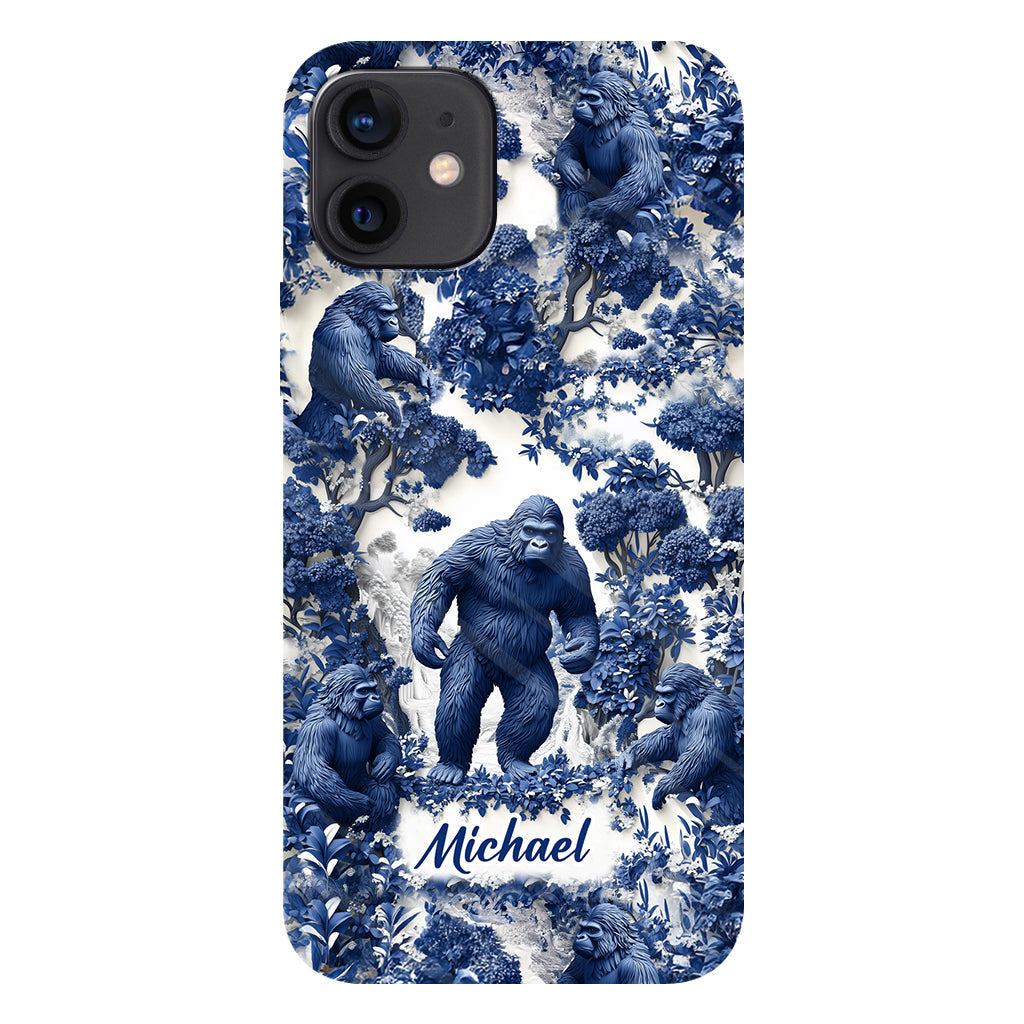 Bigfoot Summer Vibes - Personalized Hiking Full Print Phone Case