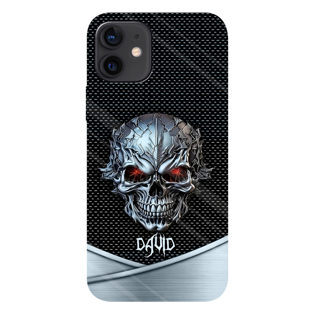 Cool Skull - Personalized Skull Full Print Phone Case