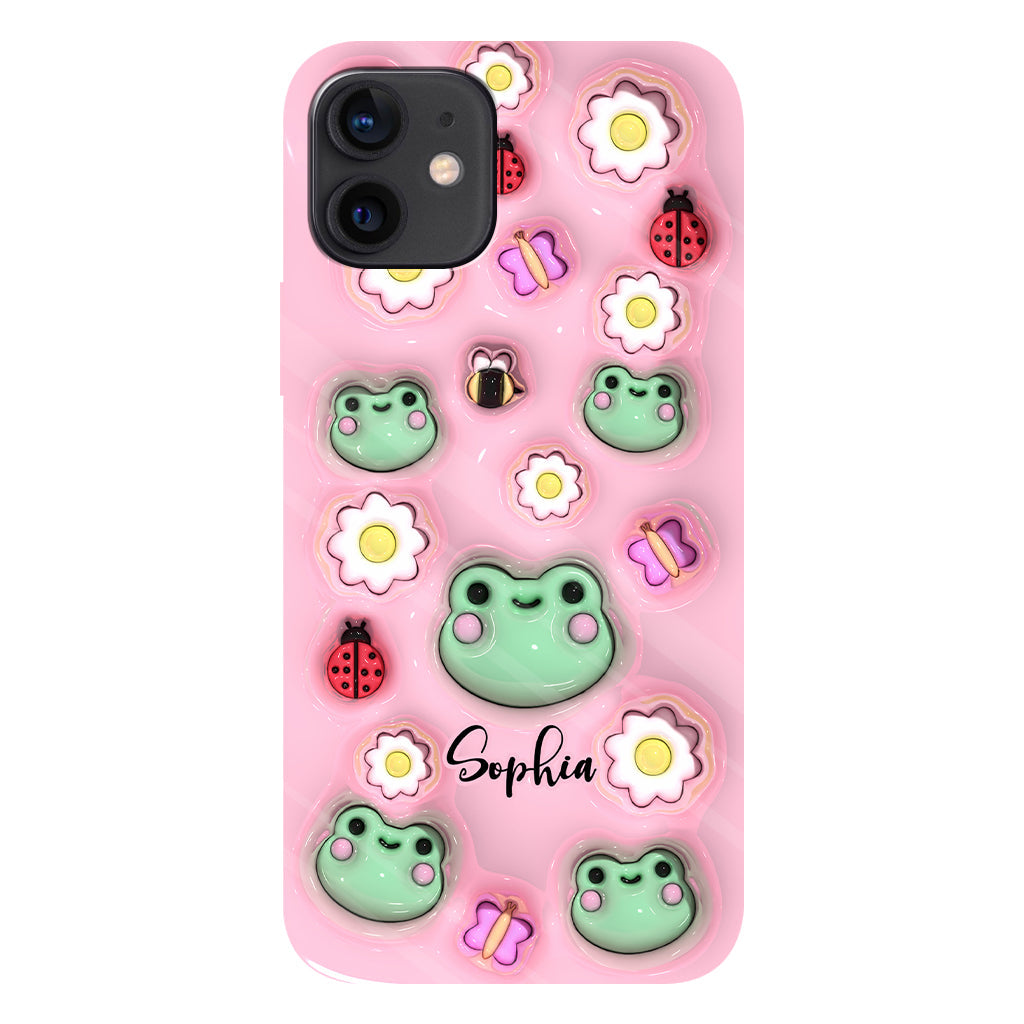 Love Frogs - Personalized Frog Full Print Phone Case