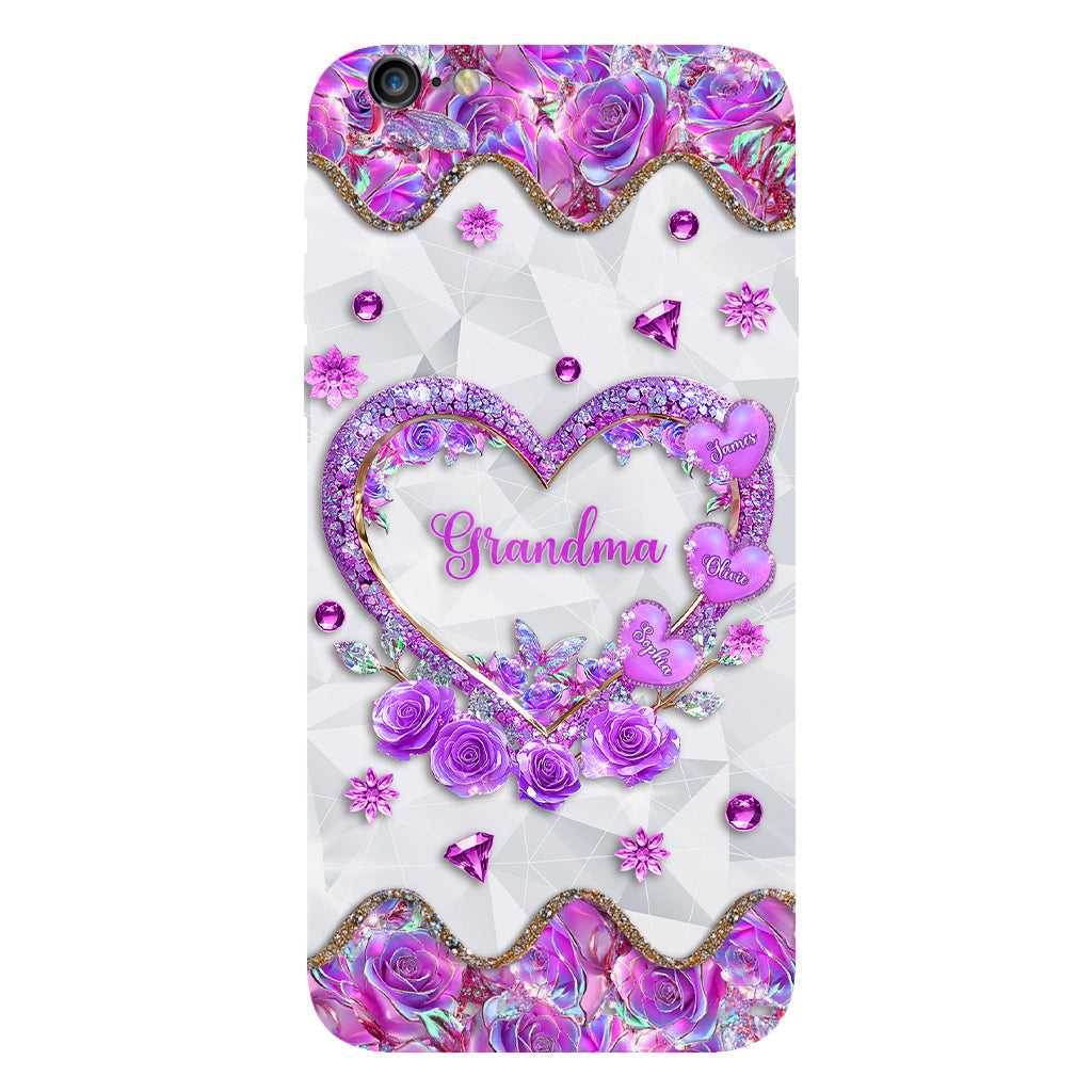 Omas Lieblinge - Personalisierte Handyhülle mit Oma-Motiv