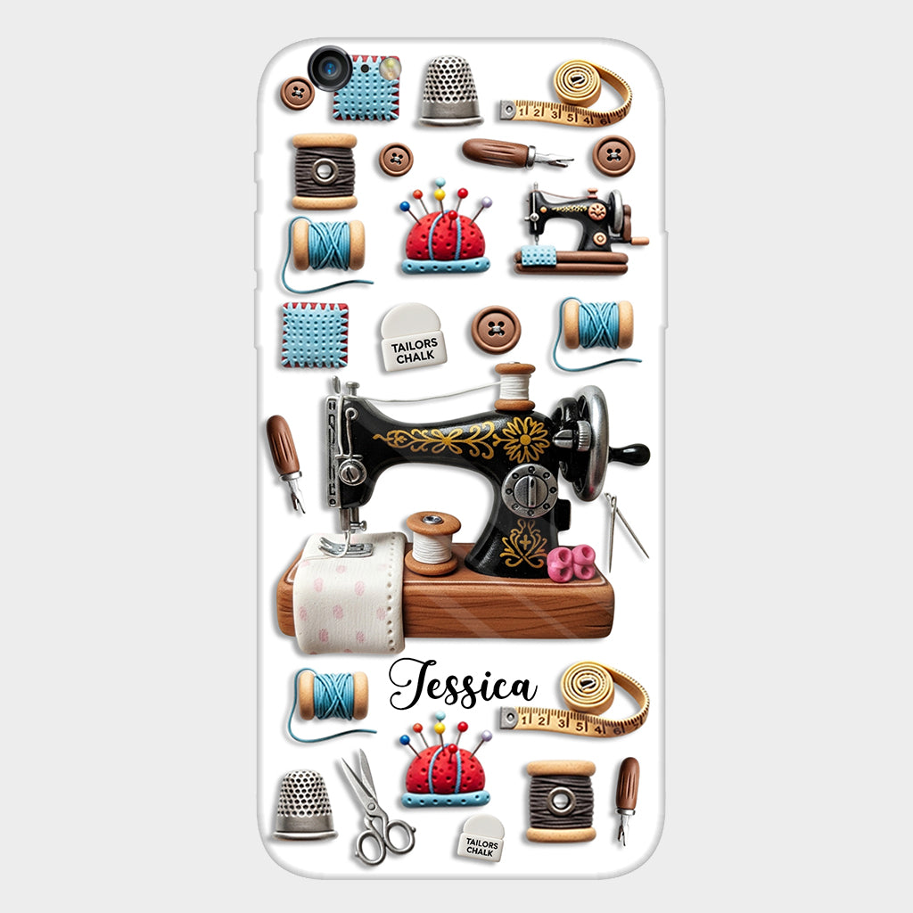 Stunning Sewing Machine - Personalized Sewing Full Print Phone Case