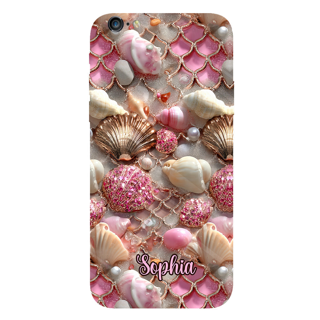 Liebe zum Meer – Personalisierte Handyhülle für Meeresliebhaber mit vollflächigem Aufdruck