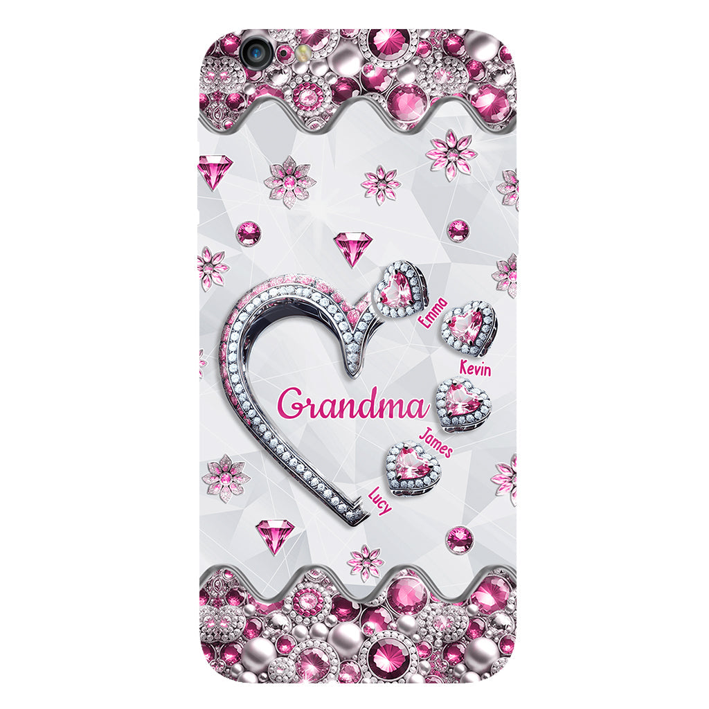 Geschenkidee für Oma, Mama usw. – Personalisierte Handyhülle mit Oma-Motiv