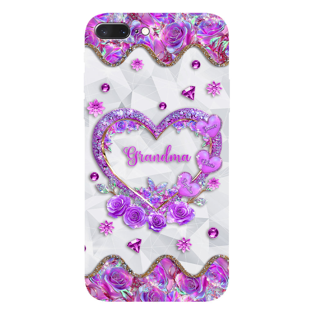 Omas Lieblinge - Personalisierte Handyhülle mit Oma-Motiv