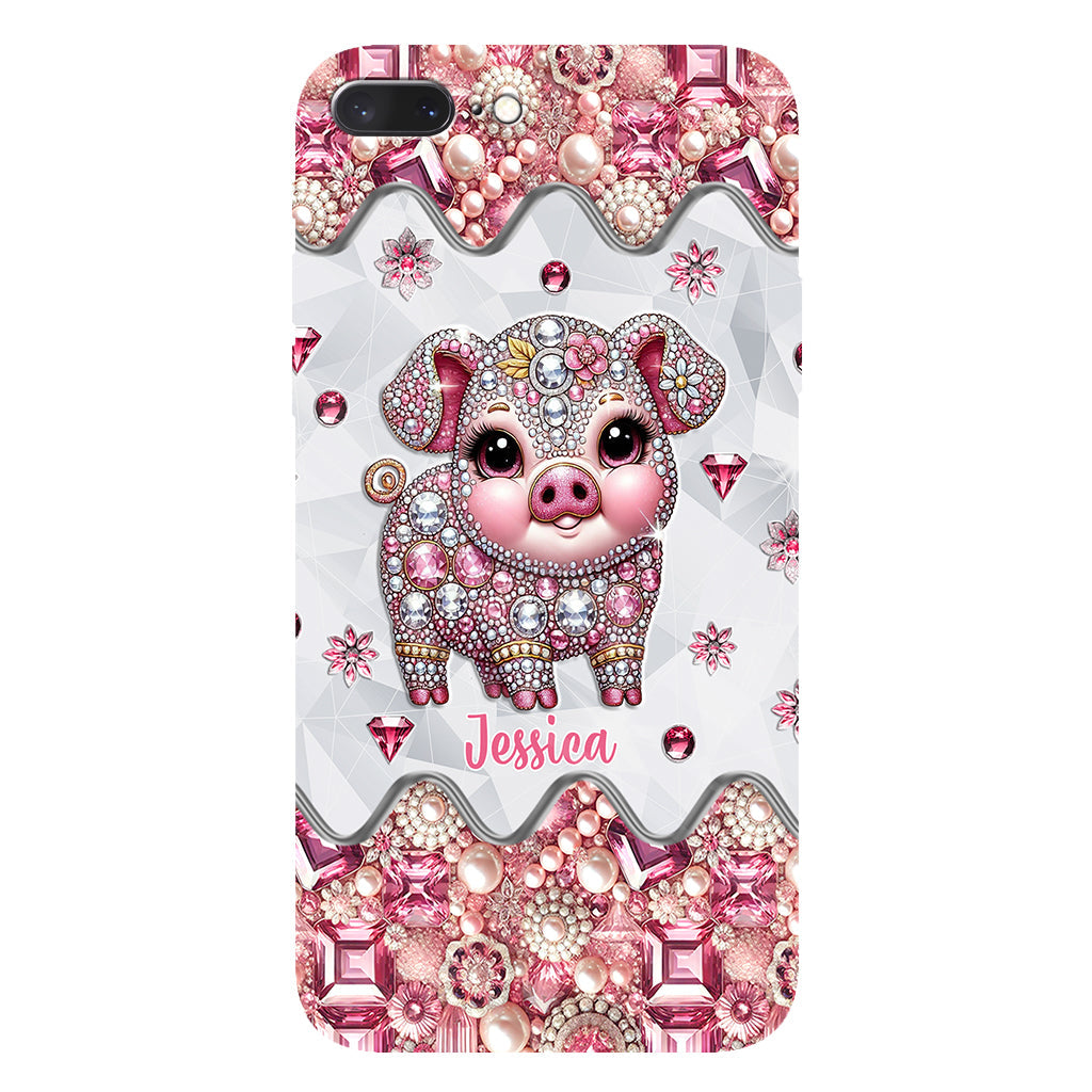 Cute Pig - Personalized Pig Lover Full Print Phone Case