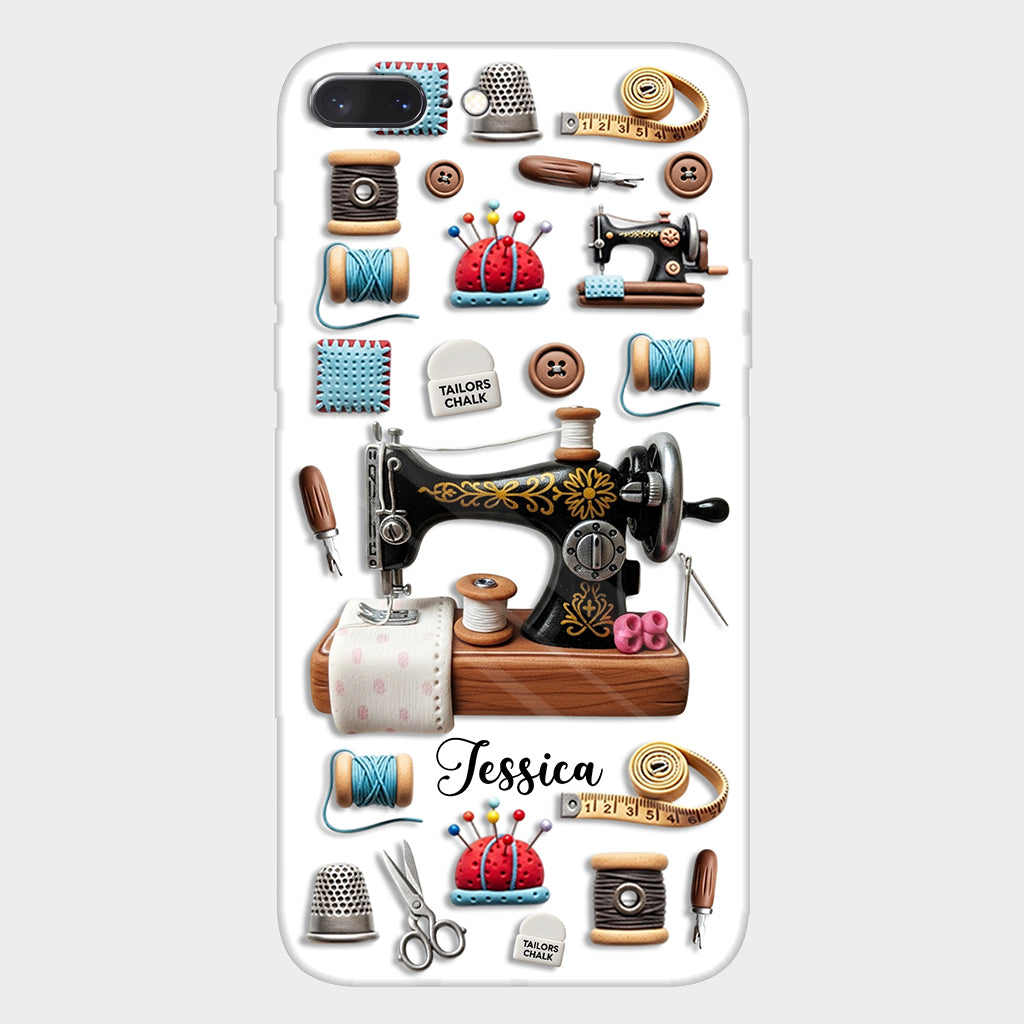 Stunning Sewing Machine - Personalized Sewing Full Print Phone Case
