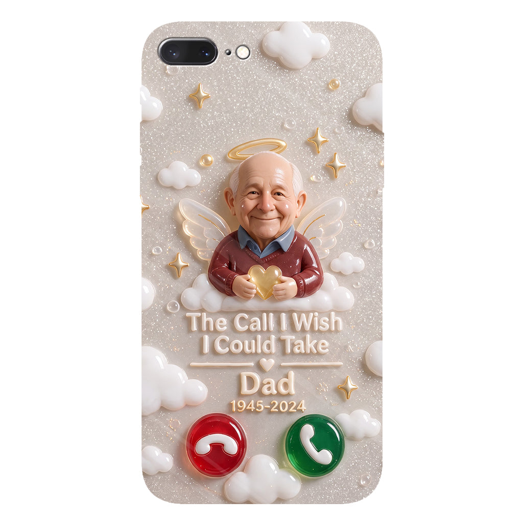 The Call I Wish I Could Take - Personalized Memorial Clear Phone Case