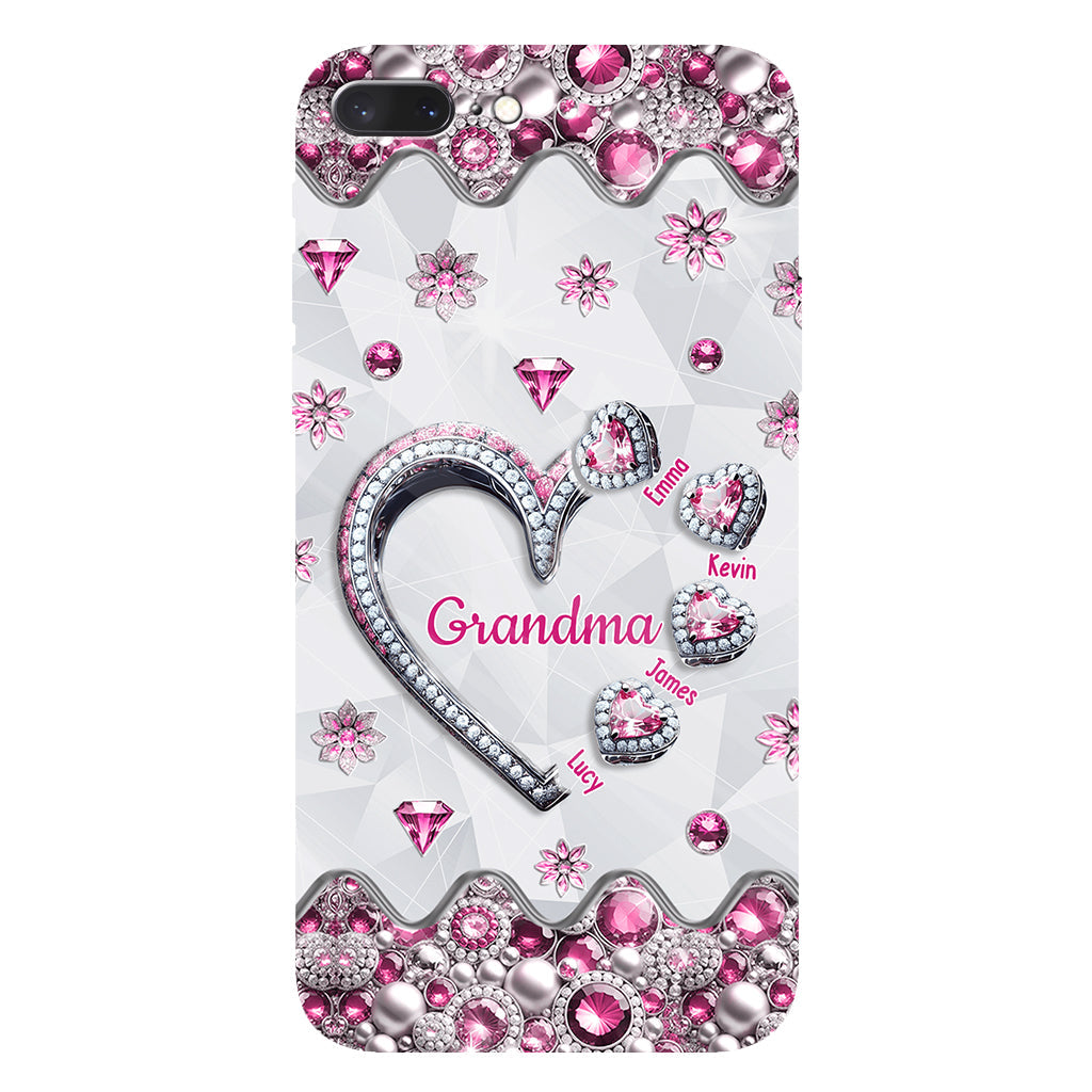 Geschenkidee für Oma, Mama usw. – Personalisierte Handyhülle mit Oma-Motiv