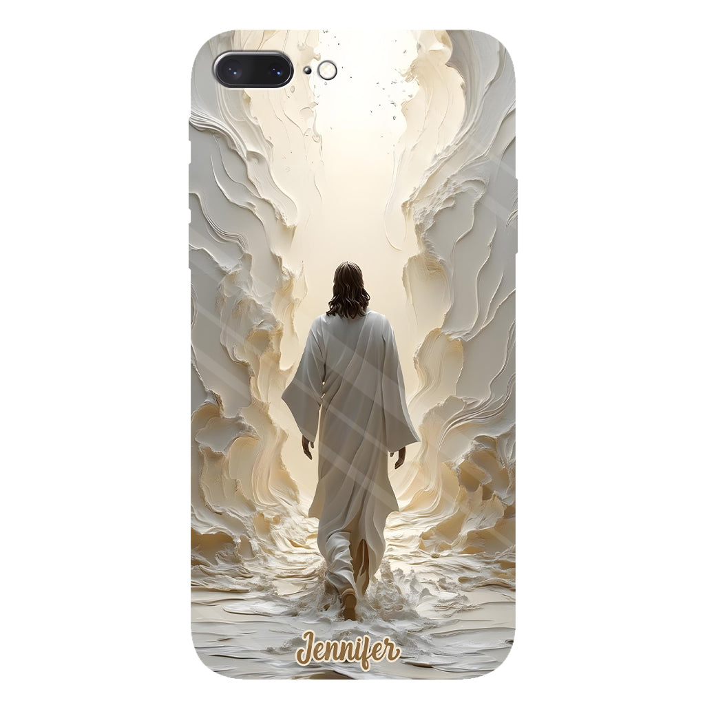 Walk With God - Personalized Christian Full Print Phone Case