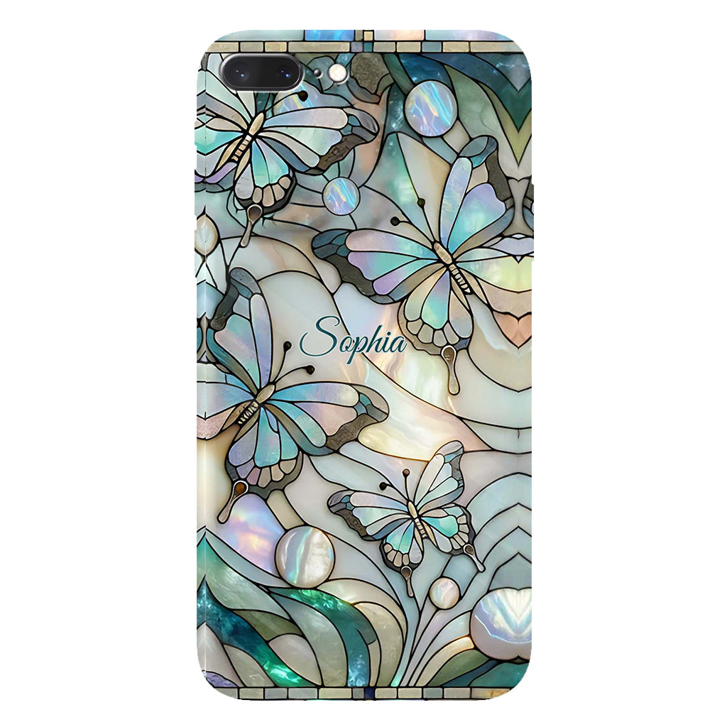 Love Butterflies - Personalized Butterfly Full Print Phone Case