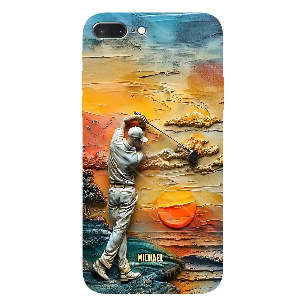 Golf Is My Life - Personalized Golf Full Print Phone Case