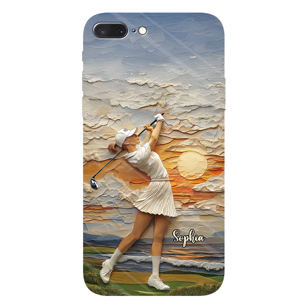 Golf Is My Life - Personalized Golf Full Print Phone Case