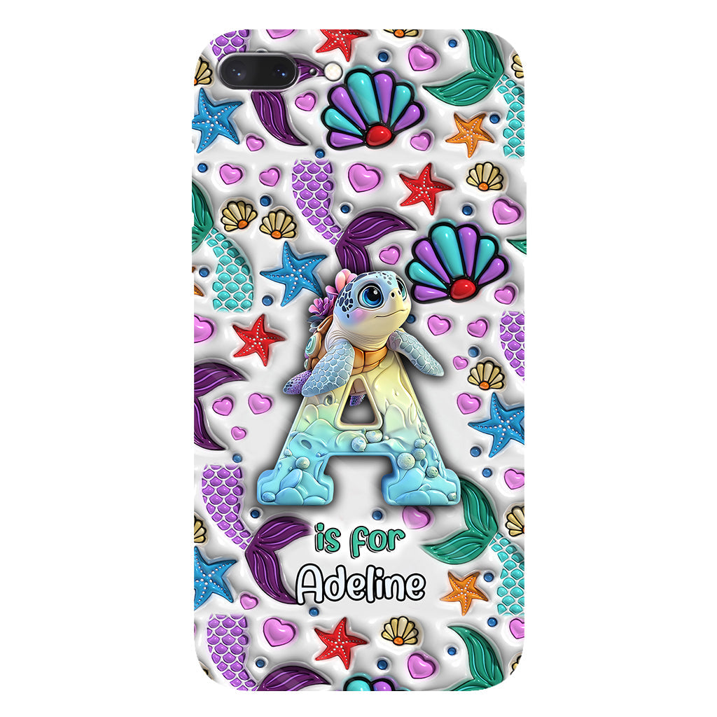 Cute Turtles - Personalized Turtle Full Print Phone Case