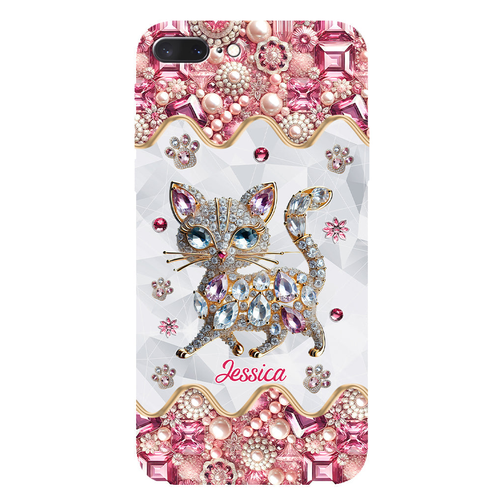 Just A Girl Who Loves Cats - Personalized Cat Full Print Phone Case