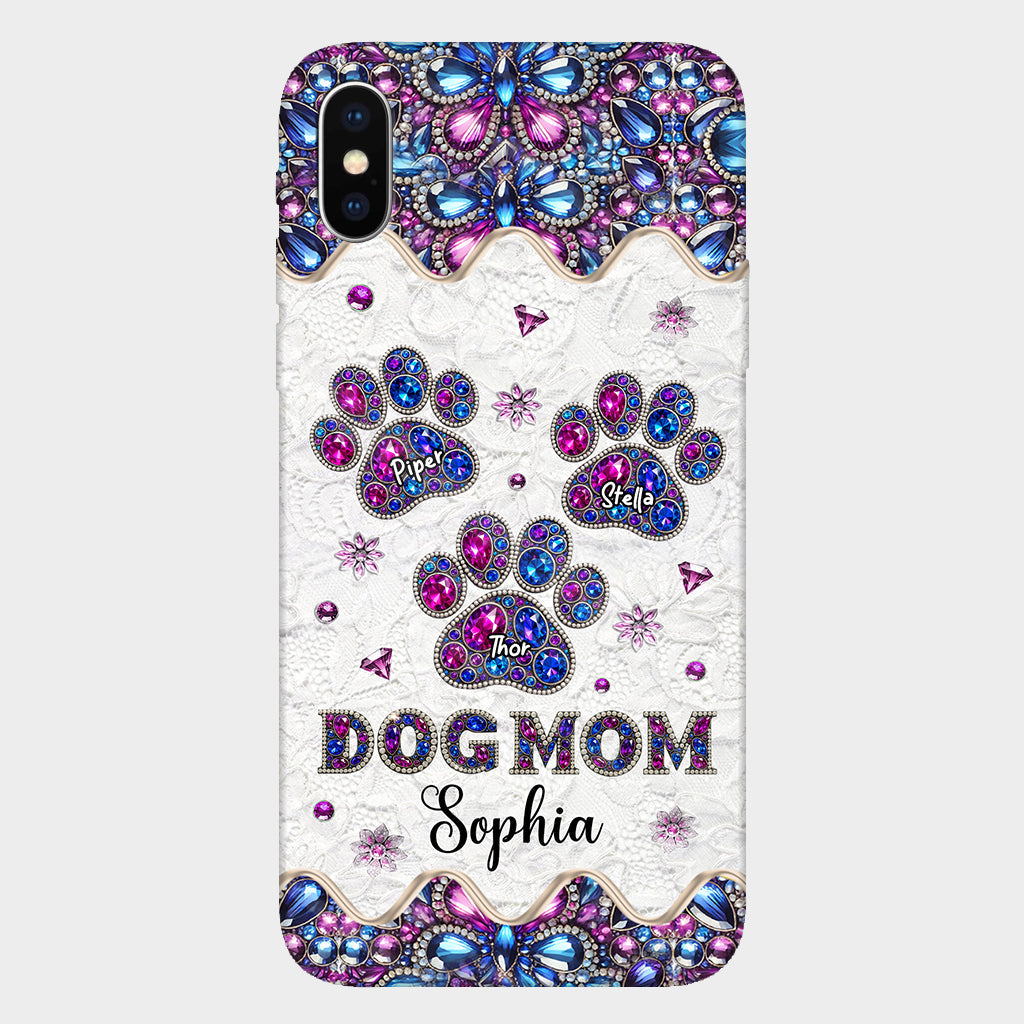 Dog Mom - Personalized Dog Full Print Phone Case