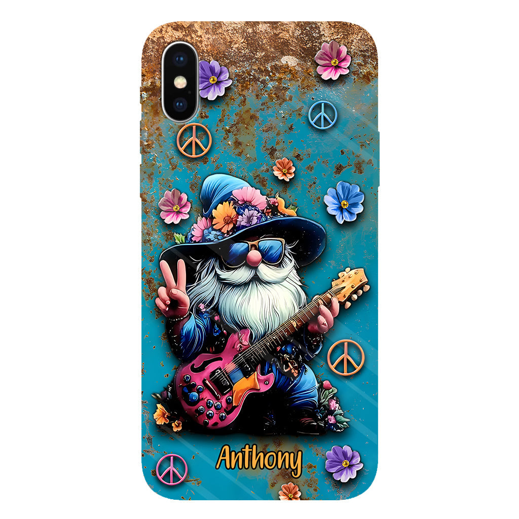 Hippie Gnome - Personalized Hippie Full Print Phone Case