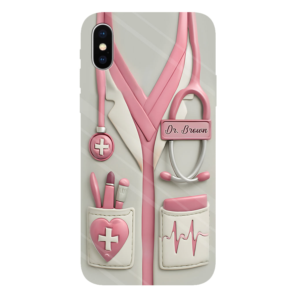 Celebrate Everyday Heroes With Medical Professional Gifts - Personalized Nurse Full Print Phone Case